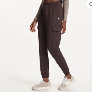 Vuori Boyfriend Cargo Sweatpant Choclate Espresso Brown Size Medium